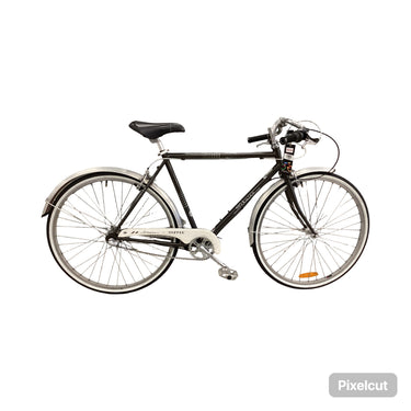 Schwinn Coffee Bike -  50cm - Flat Bar Commuter, Colour: Black, Silver